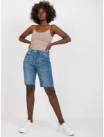 Šortky D85048T62172ZM267 modré Šortky D85048T62172ZM267 modré