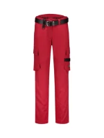 Work Pants Twill Women pracovní kalhoty dámské červená