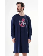 Pánská noční košile s dlouhým rukávem Kotva