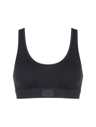 Dámský top Double Comfort T Top - BLACK - černý 0004 - SLOGGI