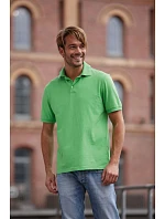 Daiber JN 569 Pánské žerzejové elastické polo 02.0569 orange/white