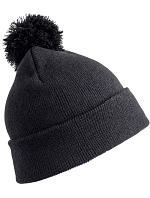 Result Headwear RC 028X Pletená čepice s bambulí 28.028X black Result Headwear RC 028X Pletená čepice s bambulí 28.028X black