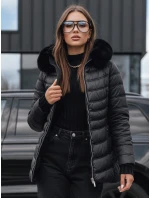Dámská prošívaná zimní bunda LUNA černá FashionStreet TY3972