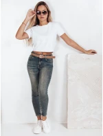 Dámské úzké push up džíny modré FashionStreet UY2803 Dámské úzké push up džíny modré FashionStreet UY2803