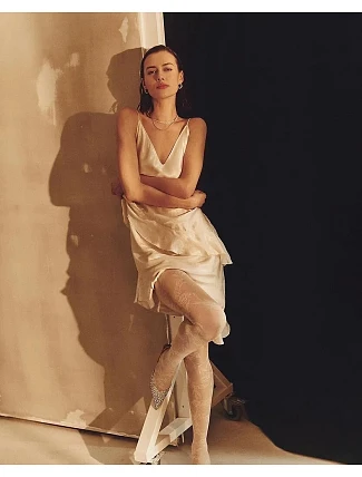 Gabriella punčocháče 576 Floral 20 den 2-4