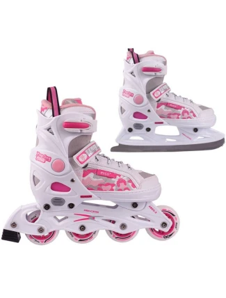 Inline brusle Mico Princess 2v1 PW-126B-8
