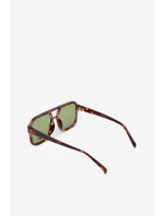 Dámské sluneční brýle Hnědozelené