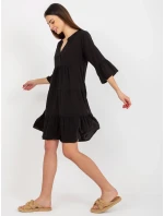 Dámské šaty  D73761M30214B černé - FPrice