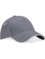 Beechfield B 15C 5 panelová sandwich kšiltovka 53.015C graphite grey/oyster grey Beechfield B 15C 5 panelová sandwich kšiltovka 53.015C graphite grey/oyster grey