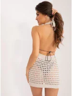 Šaty EM SK LR 04.26 světle béžová Šaty EM SK LR 04.26 světle béžová