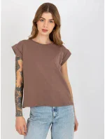 Tričko RV TS 4833.36X hnědá