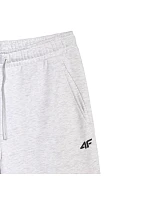 Pánské kalhoty 4F CAS M1140 cool light grey melange 4FWMM00TTROM1140 27M
