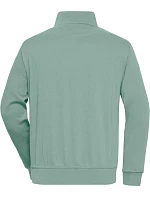 Daiber JN 831 Pracovní mikina s 1/4 zipem 02.0831 foggy green Daiber JN 831 Pracovní mikina s 1/4 zipem 02.0831 foggy green