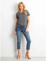 Tričko RV TS 4838.44P tmavě šedá