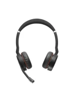 Jabra Evolve 75 MS Stereo sluchátka do uší + stojan
