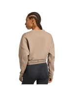 Dámská mikina adidas Hyperglam béžová KQ5197