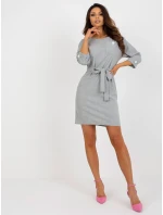 Dámské šaty LK SK 507724 šedé Dámské šaty LK SK 507724 šedé