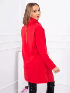 Tunika nadměrné velikosti 0017 červená - Kesi