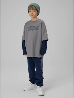 Chlapecké tepláky joggers 4F 4FJRSS26TTROM1733-31S
