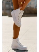 Vysoké Dámské Tenisky Lee Cooper LCW-25-31-3461L Bílé