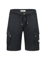 Geografické Norsko Pakito DB 256 M SY1621H/GN-černé šortky