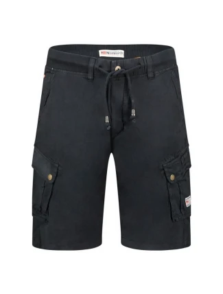 Geografické Norsko Pakito DB 256 M SY1621H/GN-černé šortky