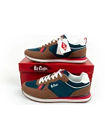 Lee Cooper sportovní obuv pánské tenisky módní pohodlné odolné tmavě modré hnědé Lee Cooper sportovní obuv pánské tenisky módní pohodlné odolné tmavě modré hnědé