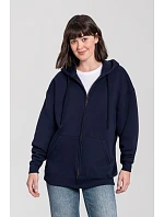 Fruit of the Loom Iconic Premium Hooded Sweat Jacket Mikina s kapucí z těžké bavlny 16.2286 deep navy Fruit of the Loom Iconic Premium Hooded Sweat Jacket Mikina s kapucí z těžké bavlny 16.2286 deep navy