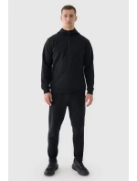 Pánská Mikina S Kapucí Rozepínací 4F Černá 4FWAW24TSWSM1256-20S