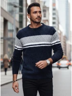 Pánský tmavě modrý svetr FashionStreet WX2244z