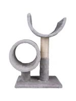 ŠKRABADLO PRO KOČKY SE DVĚMA LŮŽKY 50 CM