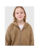 Dívčí mikina s kapucí 4F Junior 4FJRAW24TSWSF1830-83S