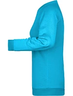 Daiber JN 793 Dámská raglánová mikina 02.0793 turquoise Daiber JN 793 Dámská raglánová mikina 02.0793 turquoise