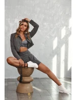 Vysoké tenisky na skrytém klínu Big Star LL274035 Bílé