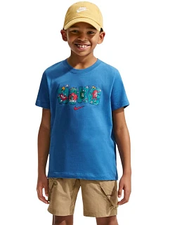 Dětské tričko Nike Sportswear, modré, IM9534 402