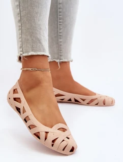 Dámské nahé boty Salam Gumové baleríny