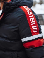 Pánská prošívaná zimní bunda tmavě modrá FashionStreet TX4566 Pánská prošívaná zimní bunda tmavě modrá FashionStreet TX4566