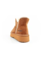 Wrangler Elsa zimní kotníkové boty zateplené pohodlné módní hnědé