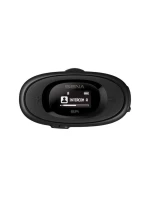 Sena 5R-01D 5R Bluetooth 5.1 interkom na motorku 700m s LCD displejem a univerzálním mikrofonem pro 2 helmy