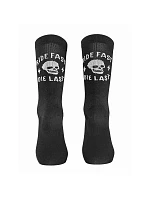 Cyklistické ponožky NORTHWAVE Ride Fast Die Last Sock, černé Cyklistické ponožky NORTHWAVE Ride Fast Die Last Sock, černé