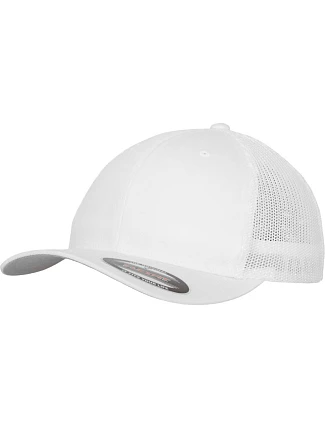 Flexfit 6511 6 panelová Trucker kšiltovka "Mesh" 55.6511 white