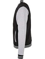 Build your Brand BB 004 College bunda 56.B004 black/heather grey Build your Brand BB 004 College bunda 56.B004 black/heather grey