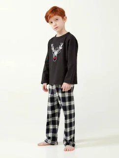 Vamp - Dětské sváteční flanelové pyžamo 21705 - Vamp