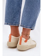 Dámské tenisky Big Star NN274445 Memory Foam System Béžové