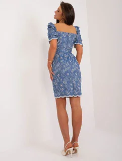 LK SK 509404 šaty.20 tmavě modrá