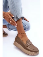 Polobotky na podpatku model 186094 Step in style