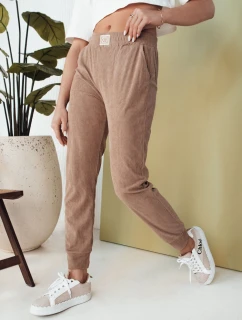 Dámské tepláky BRINAT camel FashionStreet UY2049