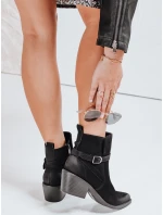 Dámské černé boty FashionStreet ZY0516