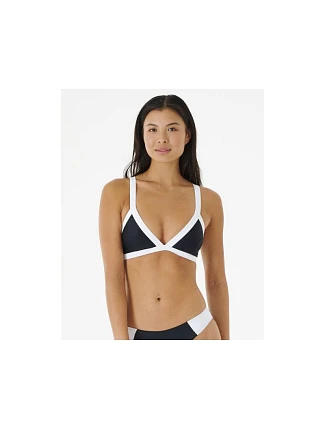 RIP CURL Mirage Colour Block Tri plavková podprsenka černá RIP CURL Mirage Colour Block Tri plavková podprsenka černá