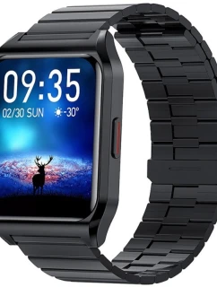 Chytré hodinky Rubicon RNCE89 Black SMARUB162